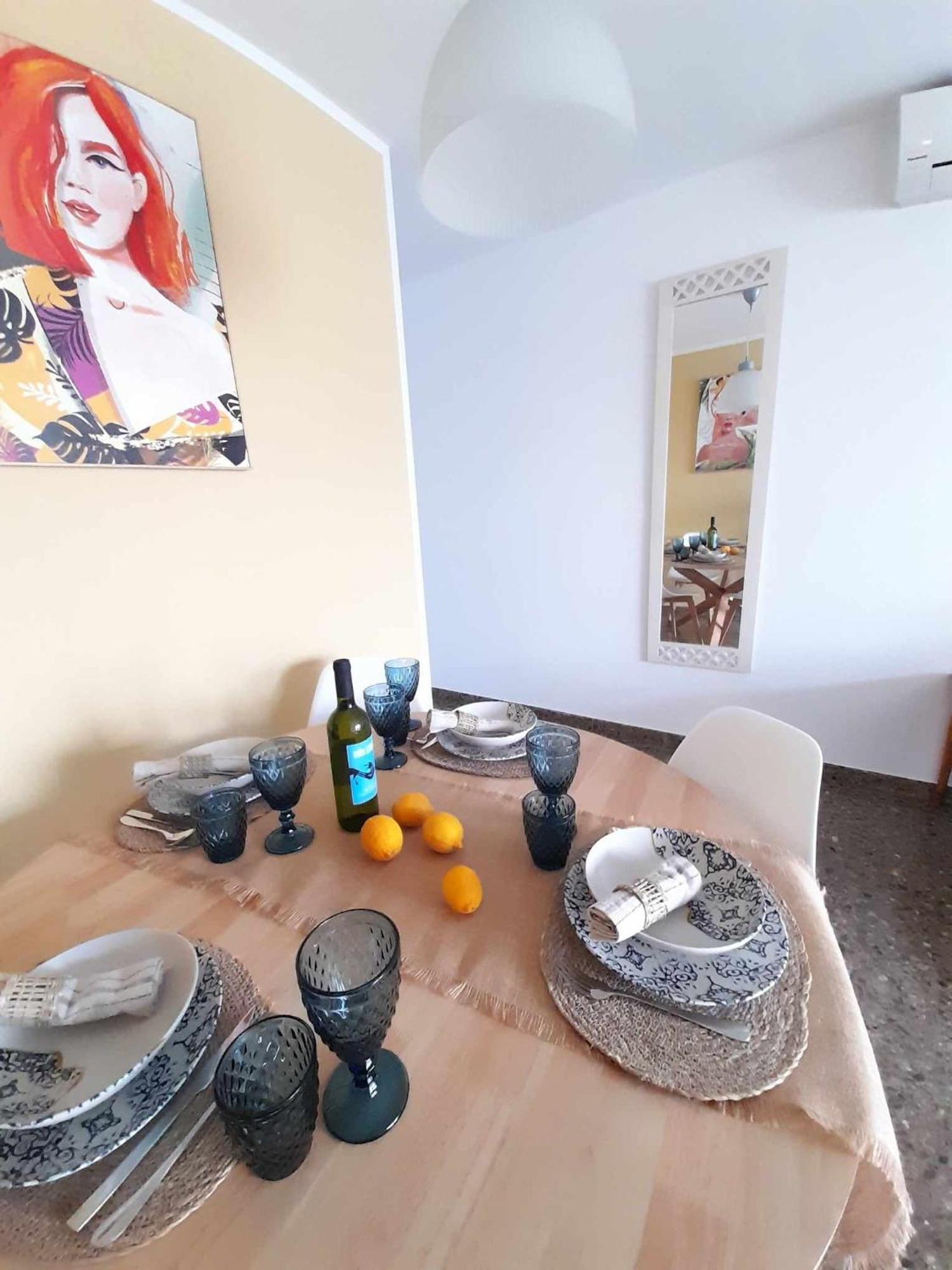 Apartament Ambar Gandia Playa-Grao Con Piscina Parking Ideal Para Familias Bagian luar foto