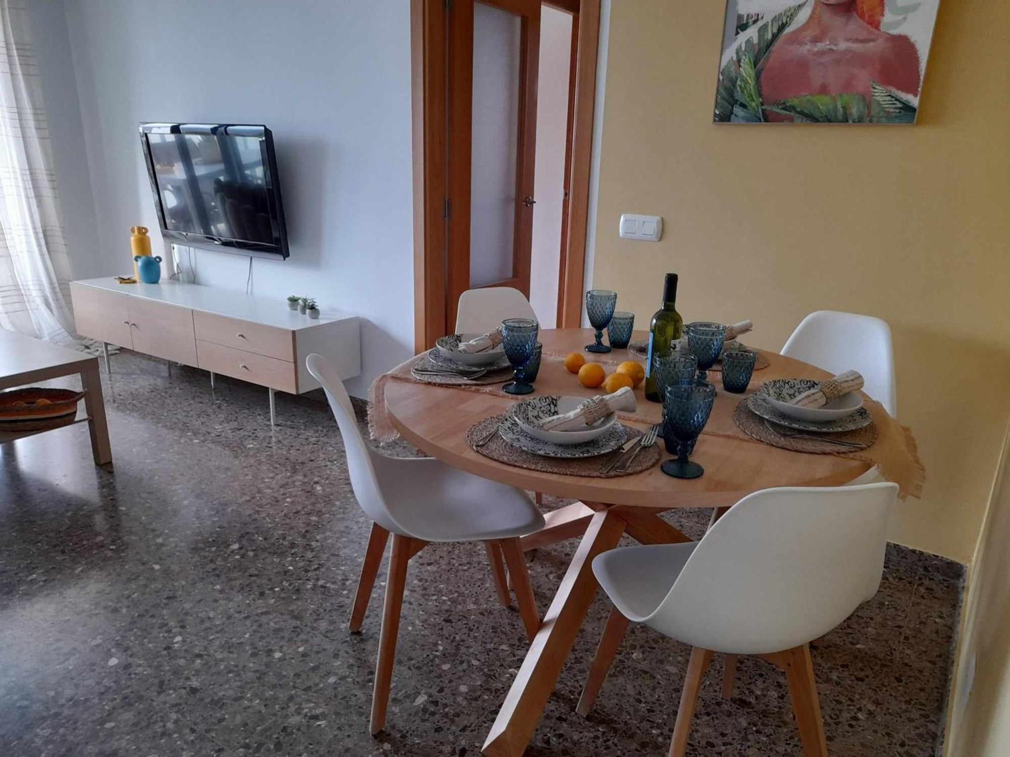 Apartament Ambar Gandia Playa-Grao Con Piscina Parking Ideal Para Familias Bagian luar foto