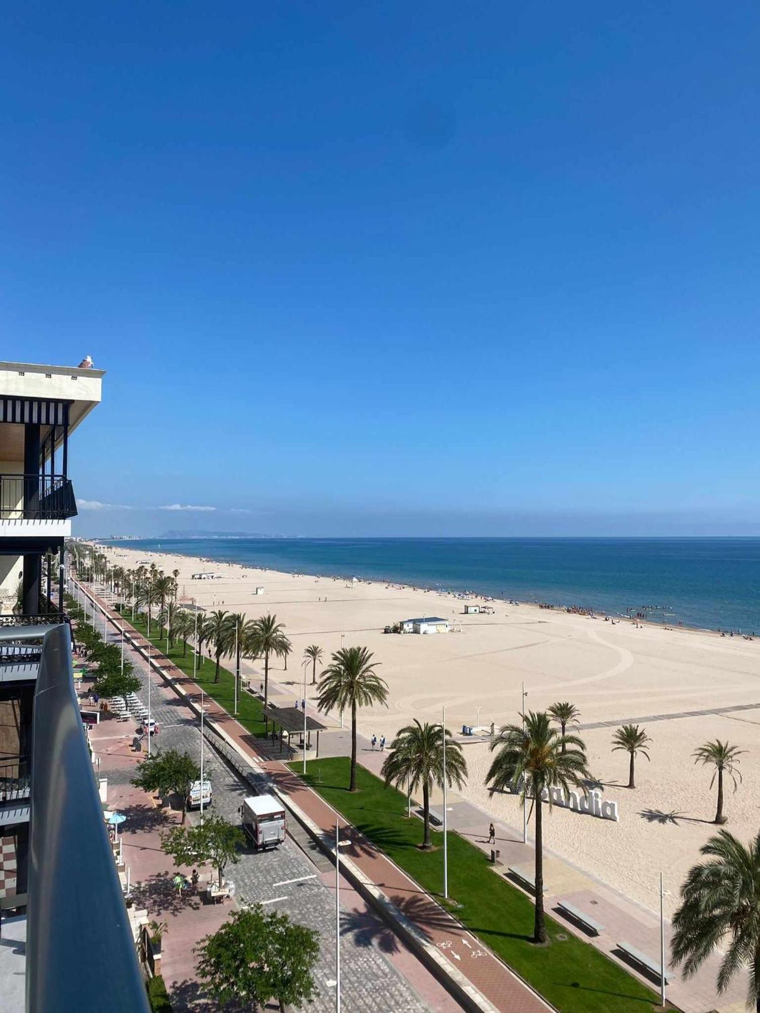 Apartament Ambar Gandia Playa-Grao Con Piscina Parking Ideal Para Familias Bagian luar foto